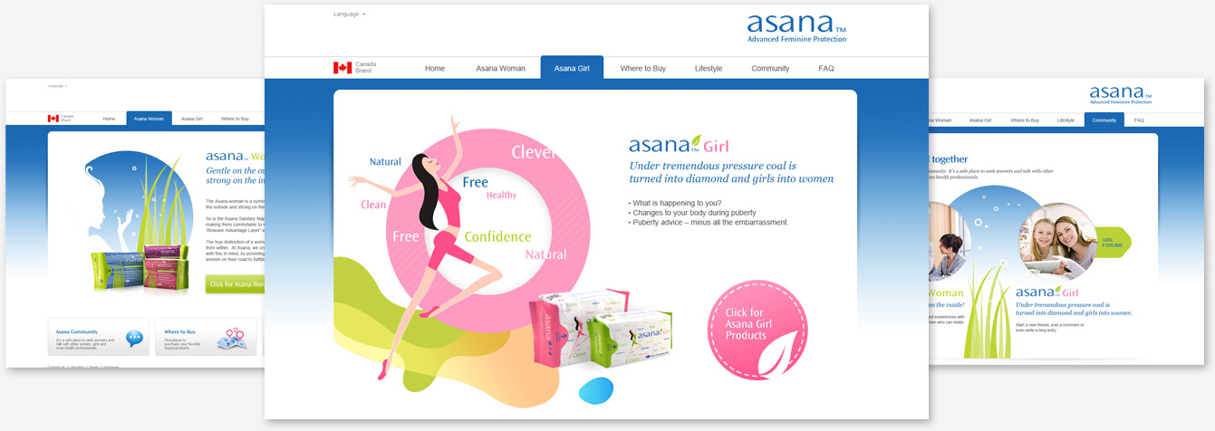 阿莎娜官网，易逐浪，高端品牌智造，深圳响应式网站设计