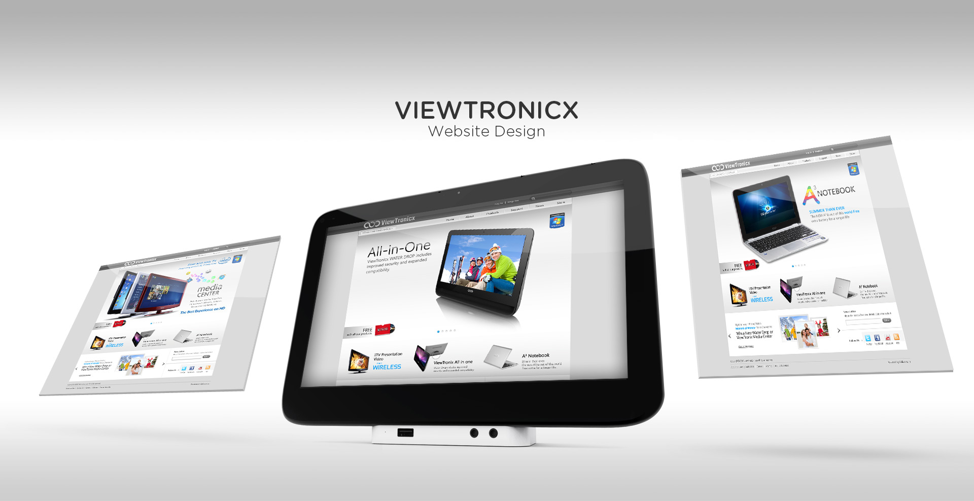 ViewTronicx，易逐浪，高端品牌智造，深圳响应式网站设计